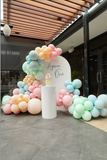 Melbourne baby turns one birthday party balloon decoration