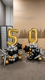50th Birthday Balloon Centerpieces Styling Melbourne
