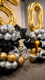 50th Birthday Balloon Centerpieces Styling Melbourne