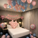 Melbourne Hotel Birthday Room Decoration | Balloon Styling & Surprise Setup