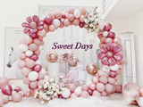 Pink Balloon Garland in Melbourne blove