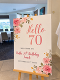 Custom Welcome Sign Printing Melbourne | Event Signs