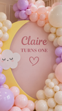 First Birthday Balloon Decorations Melbourne | Blove Events
