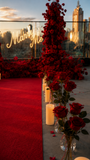 Melbourne Proposal Setup | Luxury Rooftop Marry Me Decoration