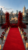 Melbourne Proposal Setup | Luxury Rooftop Marry Me Decoration