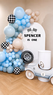 Racing Theme Kids Party Styling in Melbourne