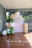 Melbourne balloon garland baby shower, baby finck party decoration