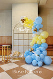 Melbourne 30th birthday party ballooon garland decoration blove