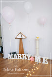 Melbourne proposal, marry me, and engagement flowers and balloons party decoration