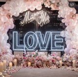 Melbourne Proposal, Marry Me Party Decoration Hiring 墨尔本求婚表白布置