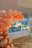 Melbourne rose gold theme party balloon decoration blove