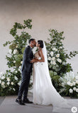 Mebourne wedding background flower arch decoration