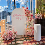 Elegant Pink Floral Birthday Party Setup in Melbourne