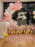Romantic Proposal Decorations Melbourne | Balloons & Flowers | Blove Events