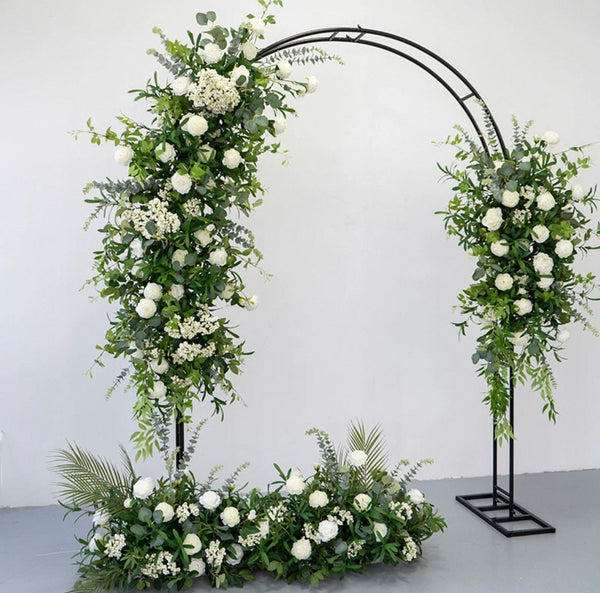 Melbourne Party Flower Decoration, Engagment, Bridal Shower Party, Birthday Party Flower Decoration white with green blove