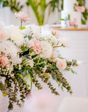 Omeo Flower Melbourne Wedding Flowers Decoration Designers with White and GreenTheme
