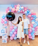 Gender Reveal Party Balloon, Decorative Latex Balloon For Party