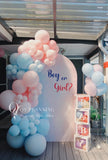 Gender Reveal Party Balloon, Decorative Latex Balloon For Party