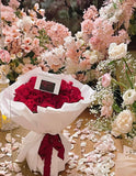 Melbourne proposal, marry me, and engagement flowers and balloons party decoration blove