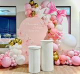 Melbourne Bow Theme Kids Custom Party Decorations with Balloon Garland