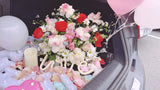 墨尔本 求婚表白后备箱鲜花派对惊喜布置 blove