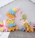 Melbourne Custom Winnie Party Decorations for one year old birthday party 38