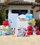 Melbourne Custom Mickey Minnie Series Party Decorations for one year old birthday party 37
