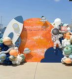 Melbourne Custom Party Decorations Astronaut Theme for one year old birthday party 36
