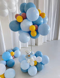 Melbourne balloon arrangement rainbow garland