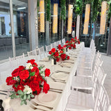 Melbourne Custom Party Decorations with Black & Red Color Balloon Garland
