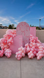 Pink 13th Birthday Party Decorations Melbourne | Custom Balloon Backdrop