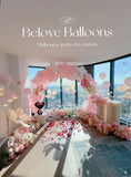 Luxury Marry Me Proposal Decoration Melbourne | Floral & Balloon Setup