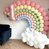 Rainbow Arch Balloons Garland Party in Melbourne style 1