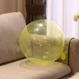 Crystal Color yellow Helium Balloon