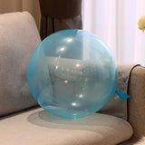 Crystal Color Blue Helium Balloon