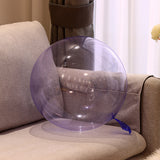 Crystal Color Purple Helium Balloon