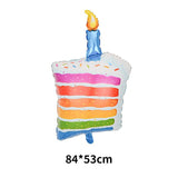 Happy Birthday Balloon with Helium around 90cm height