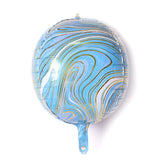 4D Blue Helium Balloon around 45cm