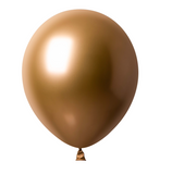 Gold Helium Balloons Includes Helium Inflation, Balloon & Ribbon