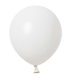 White Helium Balloons Includes Helium Inflation, Balloon & Ribbon