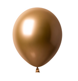 Rose Gold  Helium Balloons Includes Helium Inflation, Balloon & Ribbon