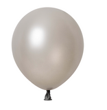 Silver and Grey Helium Balloons Includes Helium Inflation, Balloon & Ribbon