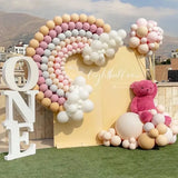 Rainbow Arch Balloons Garland Party in Melbourne style 4